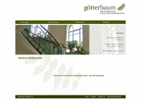 goetterbaum.de Webseite Vorschau