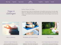 goettingen-yoga.de Webseite Vorschau