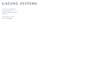 gaging-systems.de Webseite Vorschau