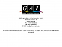 gai-innovation.de Webseite Vorschau