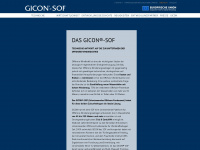 gicon-sof.de Webseite Vorschau