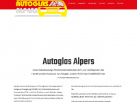 autoglas-alpers.de Webseite Vorschau