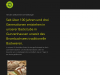 baeckerei-kleeberger.de Webseite Vorschau