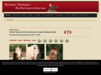 tiemann-performancehorses.de Webseite Vorschau