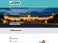 cdu-karlsruhe.de Webseite Vorschau