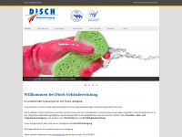 disch.de Webseite Vorschau