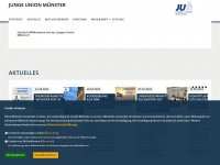 ju-muenster.de Webseite Vorschau