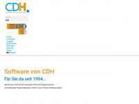 cdh.info Webseite Vorschau