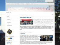 graf-von-zeppelin-schule.de Webseite Vorschau