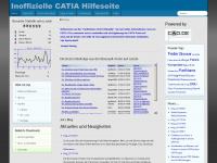 catia.cad.de Webseite Vorschau