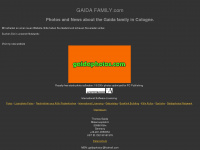 gaidafamily.com Webseite Vorschau