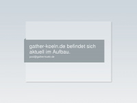 gather-koeln.de Webseite Vorschau