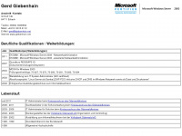 giebenhain.net Webseite Vorschau