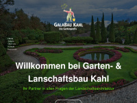 galabau-kahl.de Webseite Vorschau