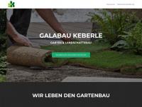 galabau-keberle.de Webseite Vorschau