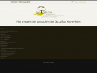 galabau-krummhoern.de Webseite Vorschau