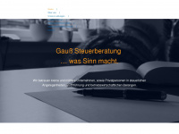 gauss-steuerberatung.de Webseite Vorschau