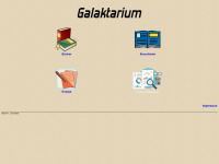 galaktarium.de Webseite Vorschau