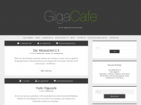 gigacafe.de Webseite Vorschau
