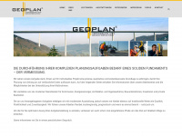 geoplan.org Webseite Vorschau