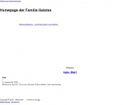 galatas.de Webseite Vorschau