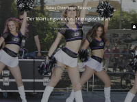 galaxy-cheerleader.de Webseite Vorschau