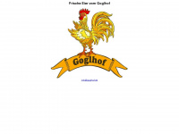 goglhof.de Webseite Vorschau