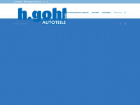 gohl-autoteile.de Webseite Vorschau