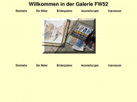 galerie-fw52.de Webseite Vorschau