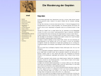 gepiden.info Webseite Vorschau