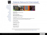 galerie-netuschil.net Webseite Vorschau
