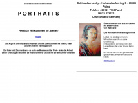 galerie-portraits.de Webseite Vorschau