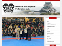 goju-kai-karate-sachsen.de Webseite Vorschau