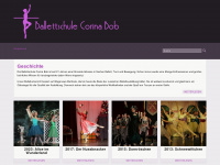 ballettschule-corinnabob.de Webseite Vorschau