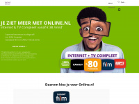 online.nl Webseite Vorschau