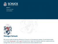 weingut-schuck.de Webseite Vorschau