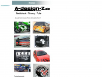 a-design-z.de Webseite Vorschau