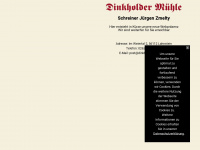 dinkholder-muehle.de Webseite Vorschau