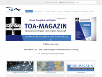 toa-servicebuero.de Webseite Vorschau