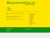 golandschaftsbau.de Webseite Vorschau