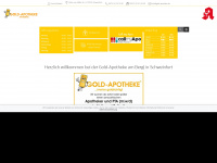 gold-apotheke.de Webseite Vorschau