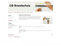 gb-brandschutz.de Webseite Vorschau