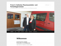 gallecker.de Webseite Vorschau