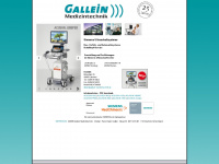gallein-medizintechnik.de Webseite Vorschau