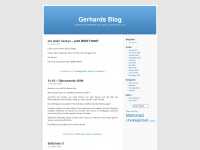 gerdjohn.wordpress.com Webseite Vorschau