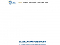 gallina-gebaeudereinigung.de Webseite Vorschau