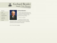gerhard-bender.com Webseite Vorschau