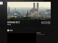 gerhard-betz.de Webseite Vorschau