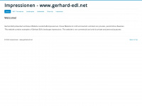 gerhard-edl.net Webseite Vorschau