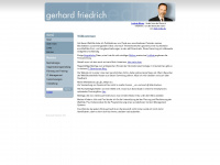 gerhard-friedrich.eu Webseite Vorschau